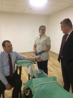 Игорь Николаев принял участие в Дне донора крови