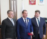 Игорь Николаев награжден медалью «За заслуги в развитии законодательства в Ставропольском крае»