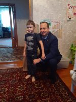 Игорь Николаев стал Дедом Морозом для мальчика из Минераловодского горокруга