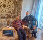Игорь Николаев поздравил с 23 Февраля инвалида Великой Отечественной